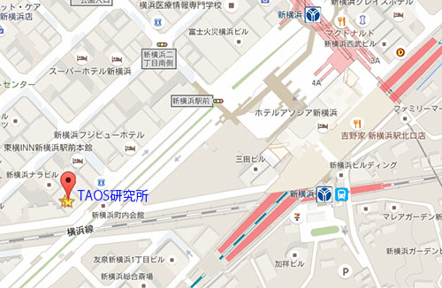 Map of 〒222-0033 神奈川県横浜市港北区新横浜２丁目２−１５